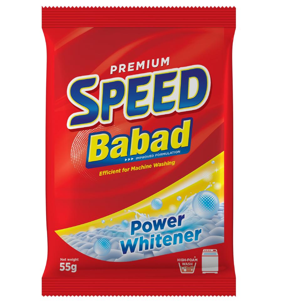 Speed Detergent Powder Babad w/ Power Whitener 6x55g SpeedBar — Primo Mart