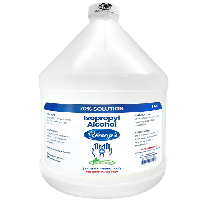 YoungsAlcohol70%IsopropylwMoisturizer1gl