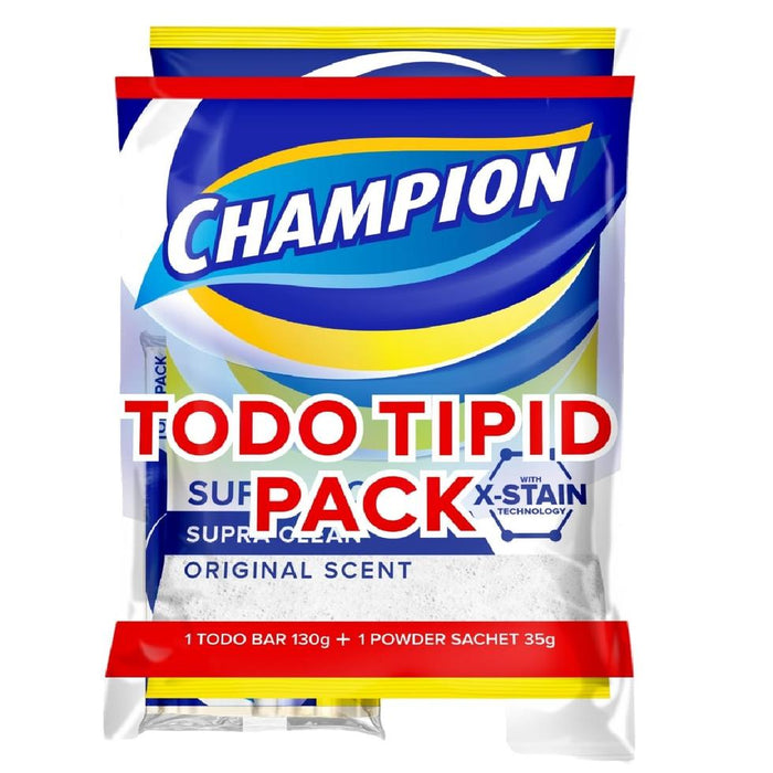 Champion Tipid Pack (White) Todo Bar 145g  -p