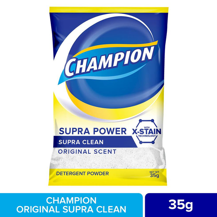 Champion Detergent Powder Regular Supra Clean 40g(35g)