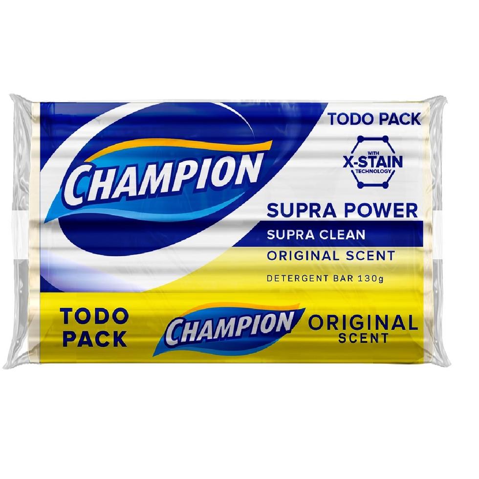 Champion Laundry Bar Original Supra Clean 145g(130g) — Primo Mart