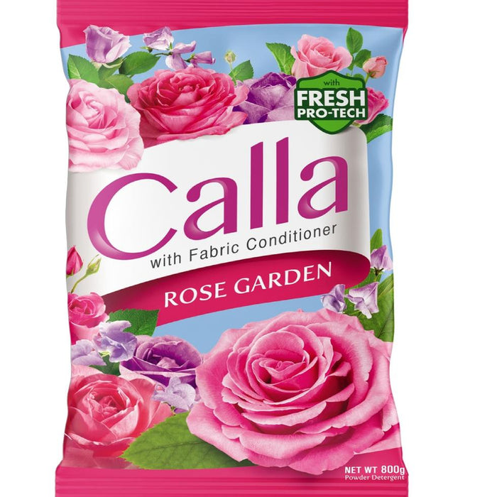 Calla Detergent Powder Fabcon Rose Garden 800g
