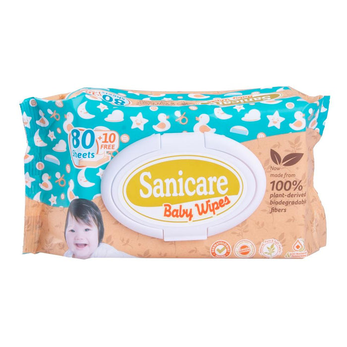 Sanicare Baby Wipes 80s