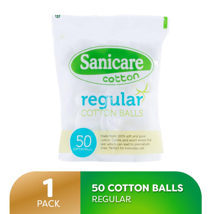 Sanicare Cotton Balls 50s
