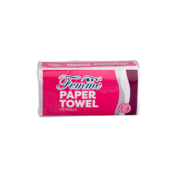 Femme Paper Towel Interfolded 175pulls