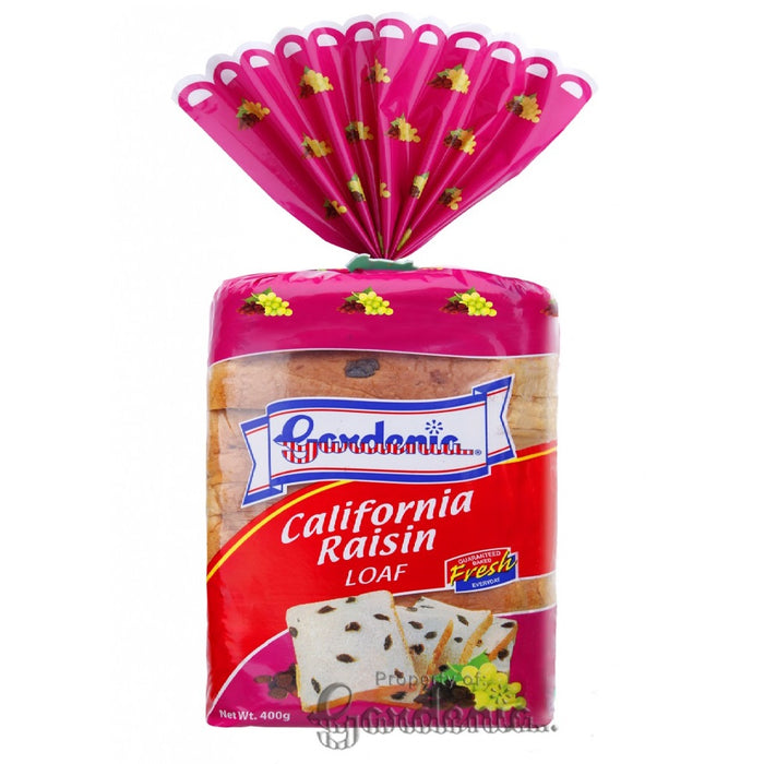 Gardenia High Fiber California Raisins Loaf 400g