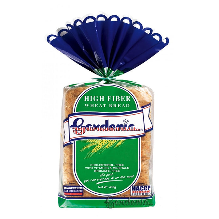 Gardenia High Fiber Whole Wheat Bread 400g