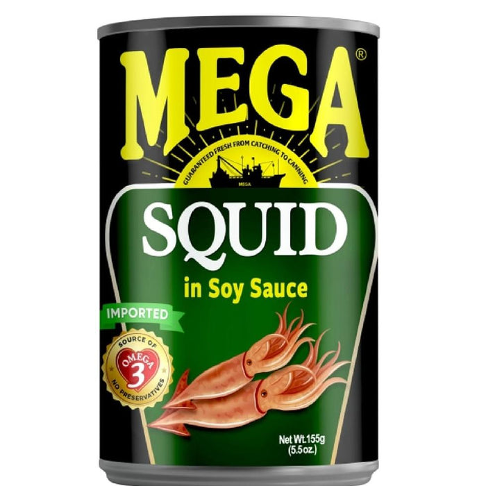 Mega Squid in Soy Sauce green 155g