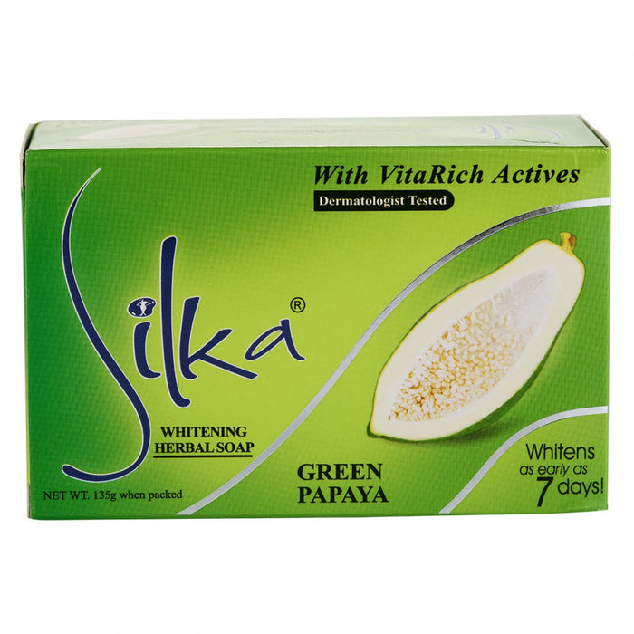 Silka Soap Green Papaya 135g