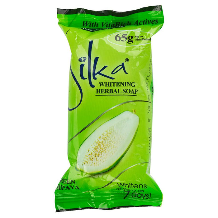 Silka Soap Green Papaya (Green) 65g