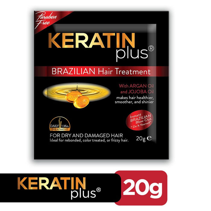 Keratin Plus Black 20g