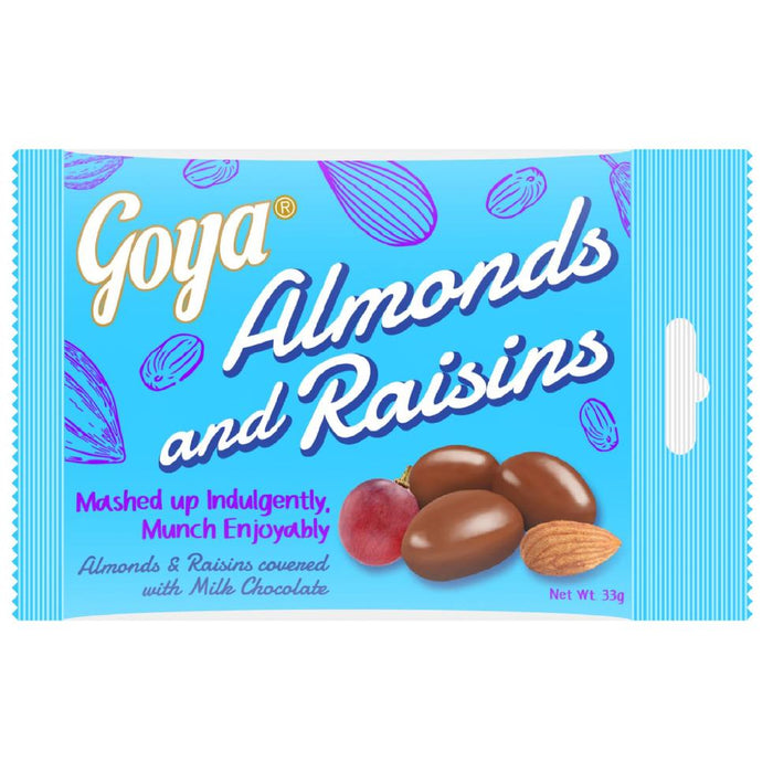 Goya Almonds and Raisins 37g