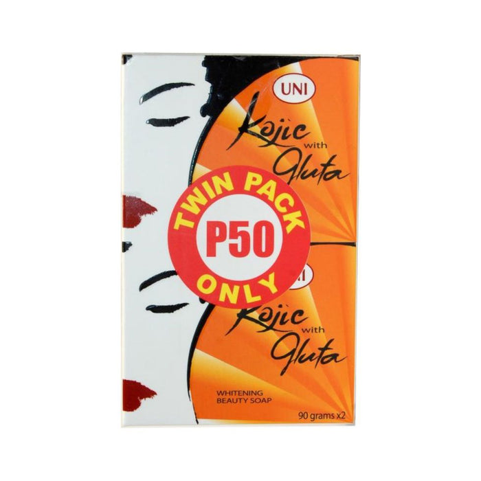 Uni Kojic Acid Soap w/ Gluta 2x90g