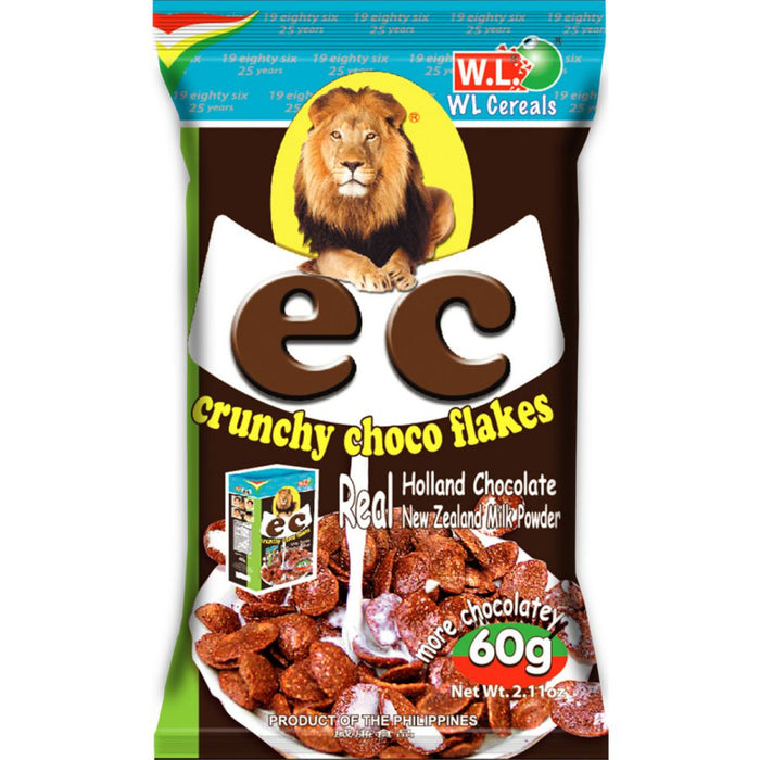 WL Cereals EC Crunchy Choco Flakes 60g
