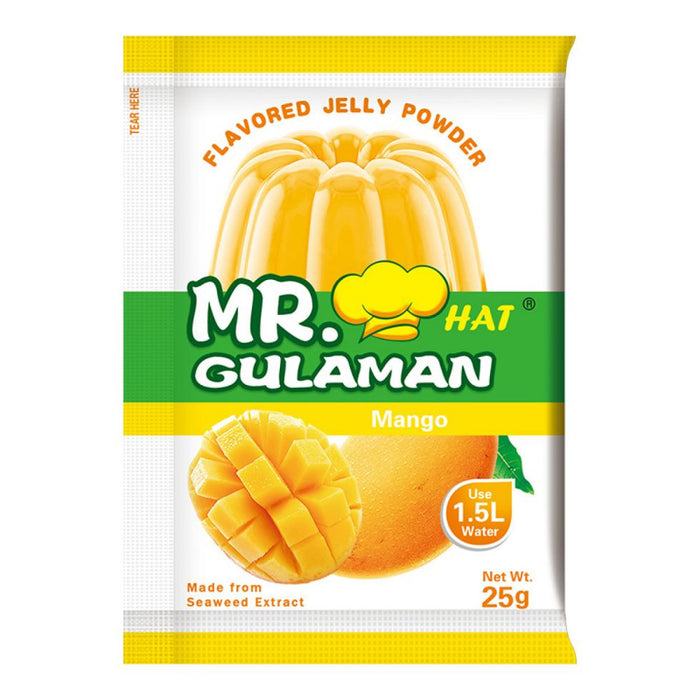 Mr. Hat Gulaman Powder Mango 25g