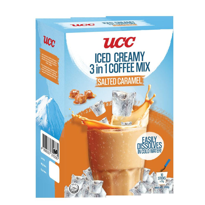 UCC Coffee 3in1 Iced Creamy Salted Caramel 10/25g