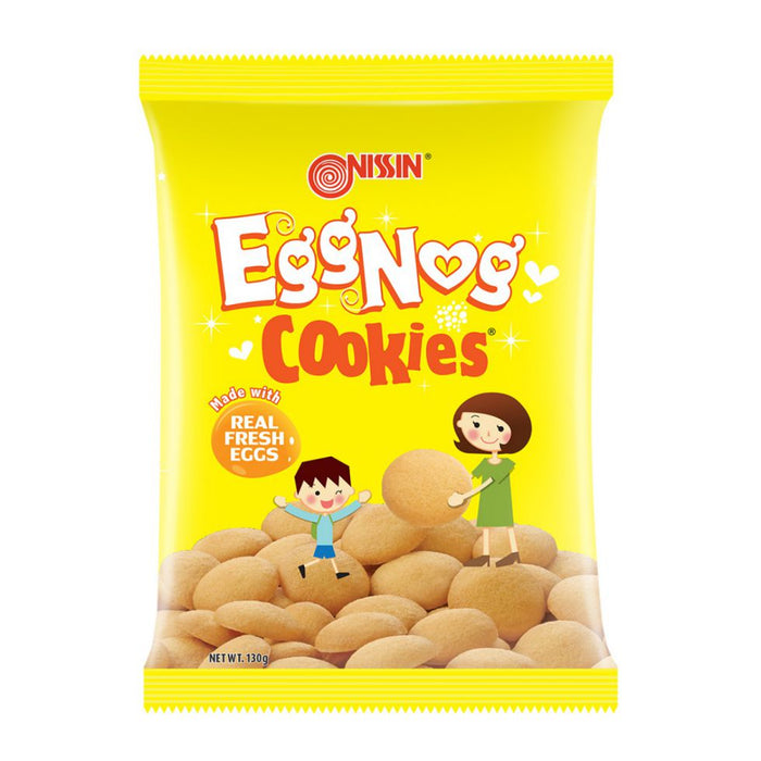 Nissin Eggnog Cookies 130g
