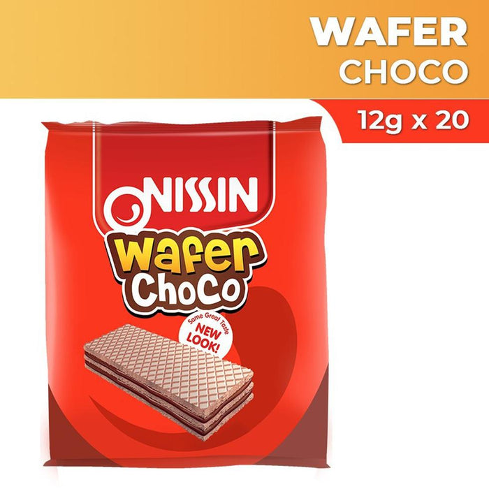 NISSIN WAFER CHOCOLATE 20/12G