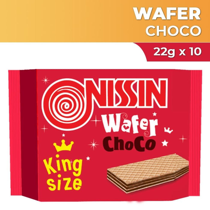 Nissin Wafer Choco King Size 10x22g