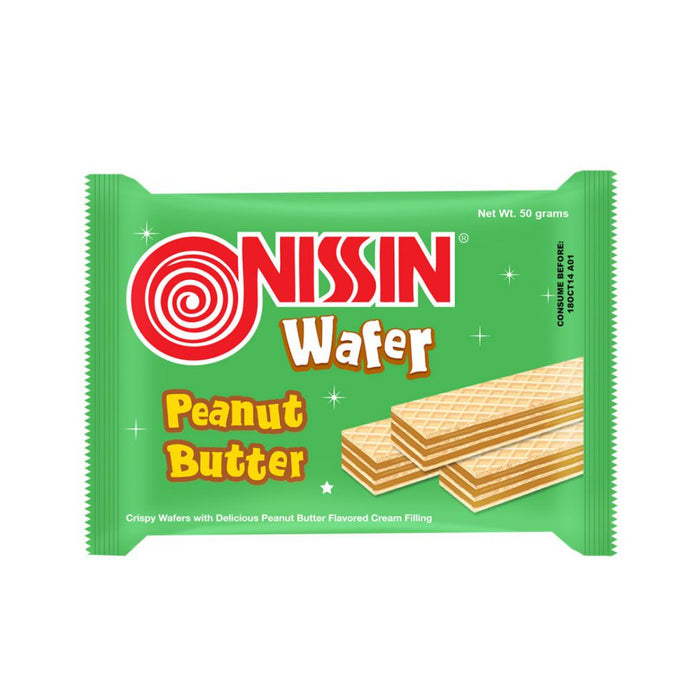 NISSIN WAFER PEANUT BUTTER 50G