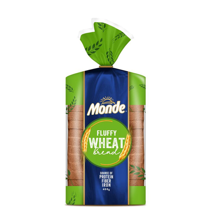 Monde Fluffy Wheat Bread 400g