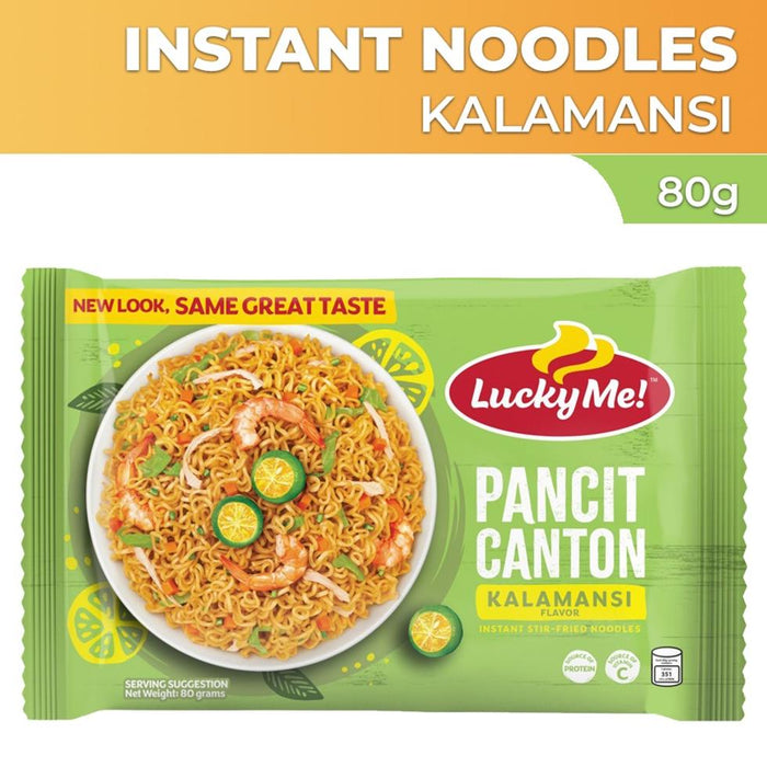 Lucky Me Instant Pancit Canton Kalamansi 80g