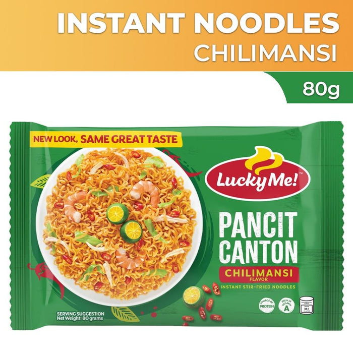 Lucky Me Instant Pancit Canton ChiliMansi 80g