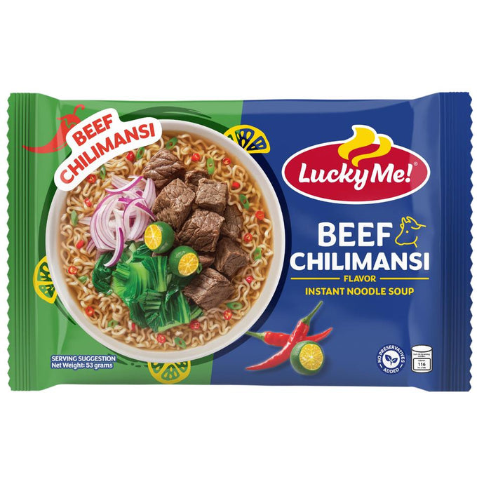 LUCKY ME! INSTANT NOODLES BEEF CHILIMANSI 53G