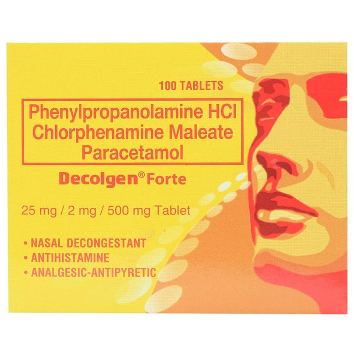 Decolgen Forte Tablet 500mg