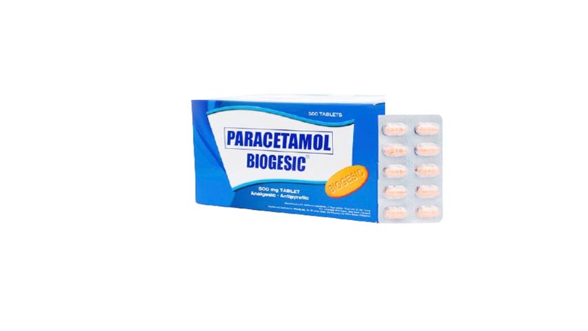 Biogesic Caplet 500mg