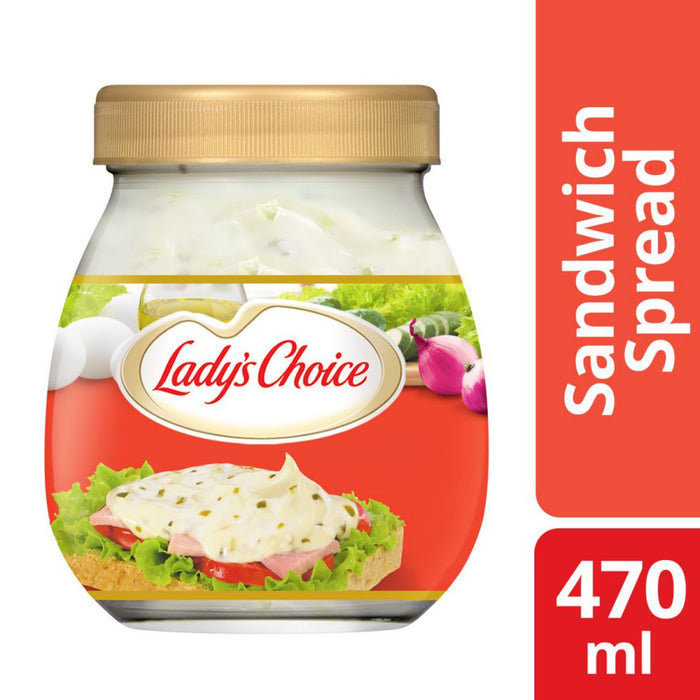 Ladys Choice Sandwich Spread Mayonnaise 470ml