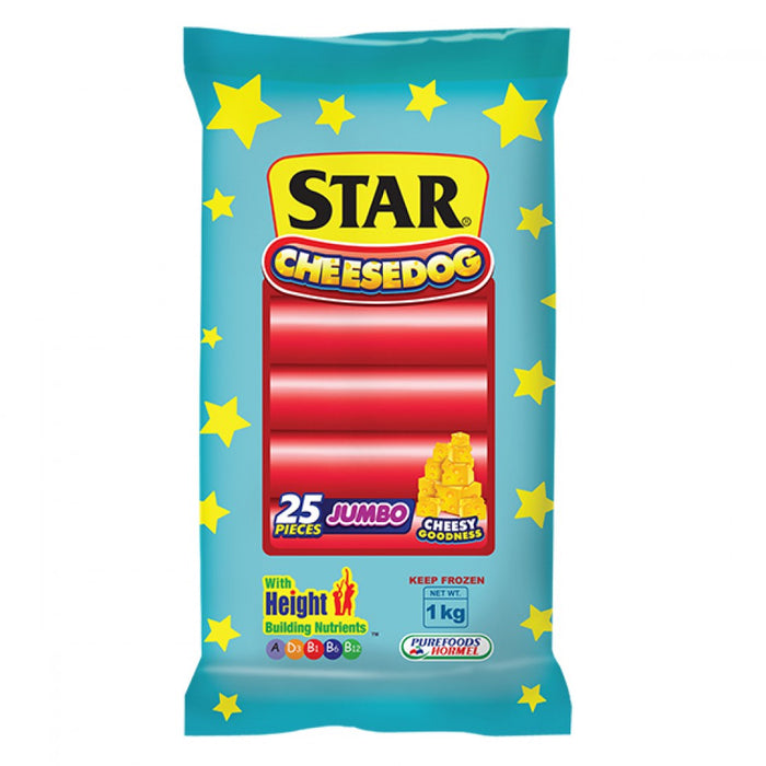 Purefoods Star Cheesedog Jumbo 1kg