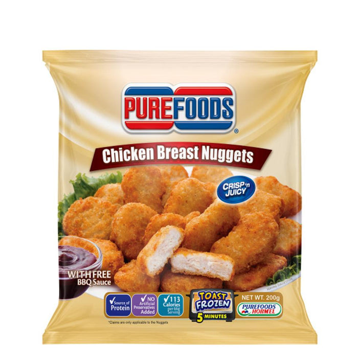 Purefoods CNJ Chicken Breast Nuggets 200g