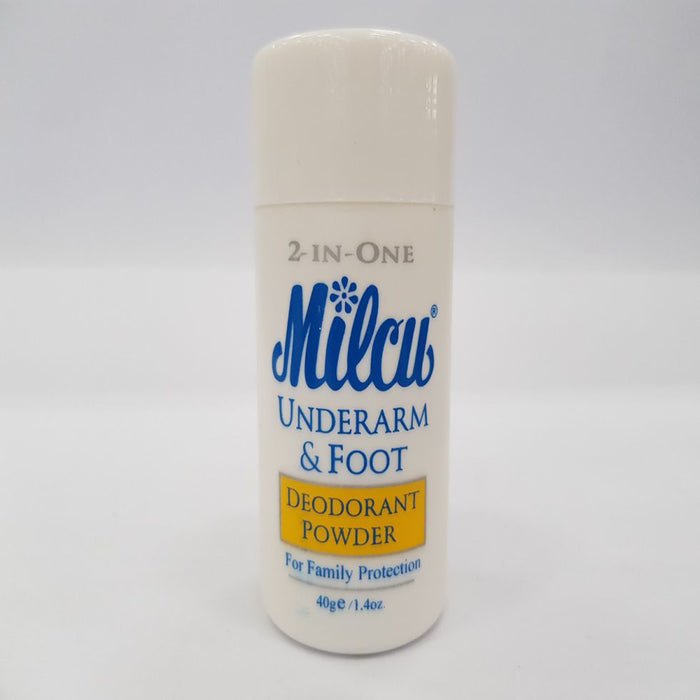 Underarm Powder Milcu Underarm and Foot Deo Powder 40g — Primo Mart