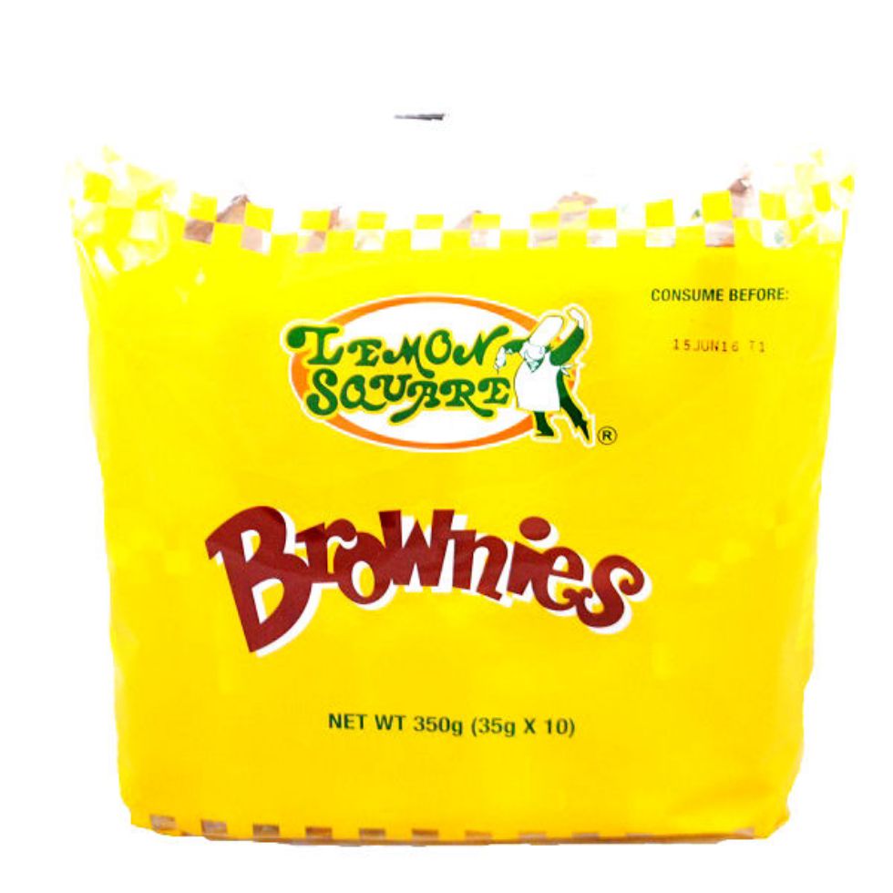 Lemon Square Fun Square Classic Brownies 35gx10 — Primo Mart