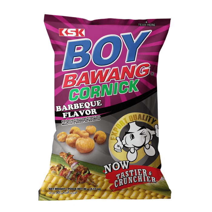 Boy Bawang Cornick BarBQ Flavor 100g