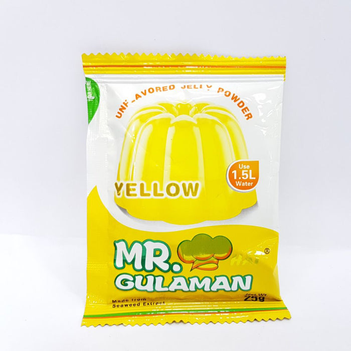 Mr. Hat Gulaman Powder Yellow 25g