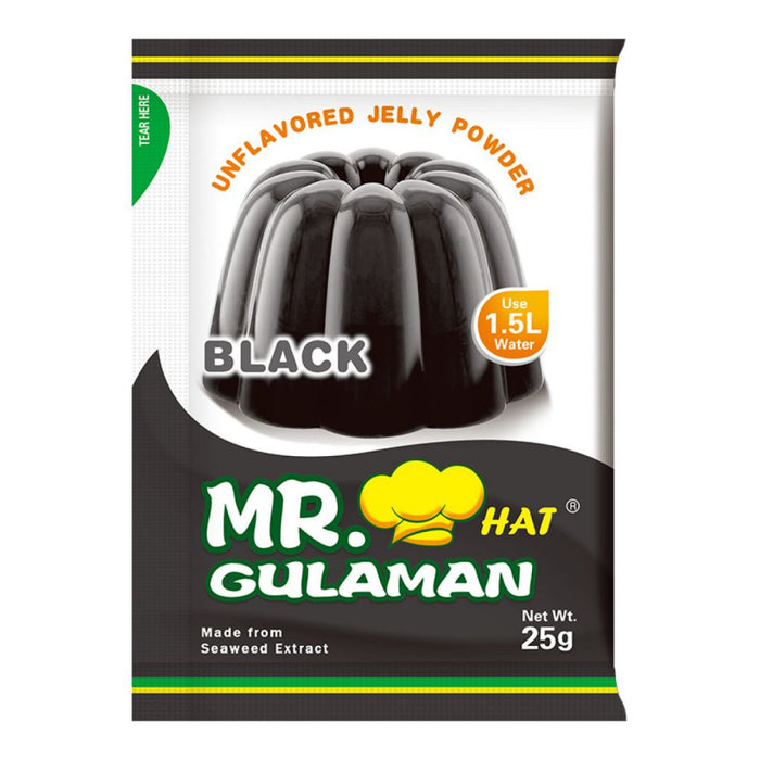 Mr. Hat Gulaman Powder Black 25g