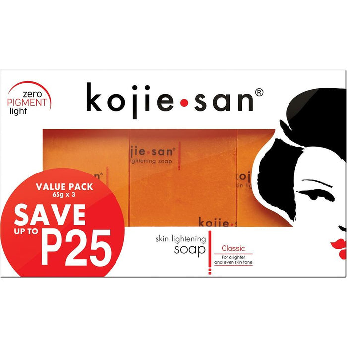 Kojie San Soap Skin Lightning 3x65g