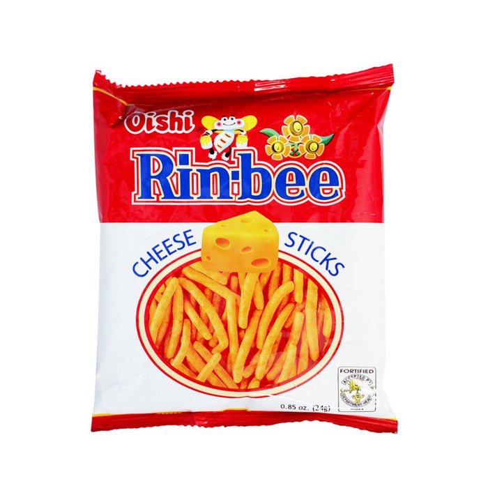 Oishi Rinbee Cheese Sticks 24g