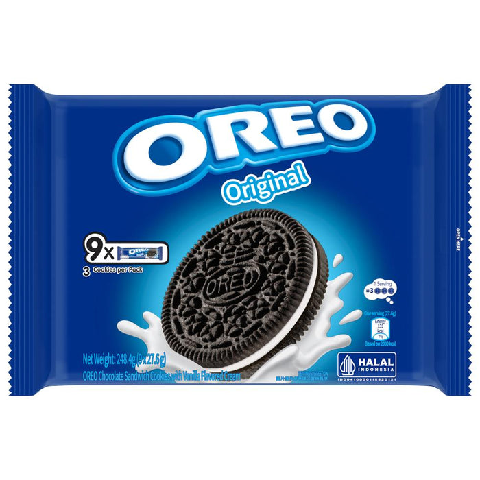 Oreo Sandwich Cookie Vanilla 9x27.6g