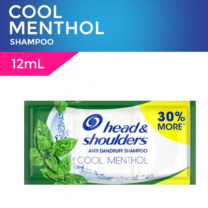 Head and Shoulder Shampoo Cool Menthol (Green) 12ml