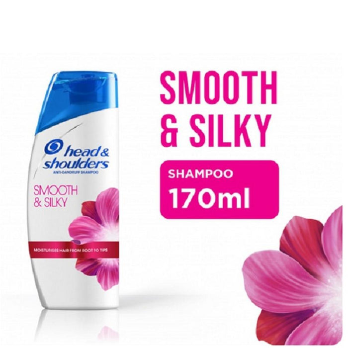 Head and Shoulder Shampoo Smooth and Silky 170ml