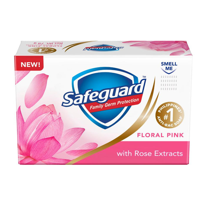Safeguard Soap Floral Pink 90g