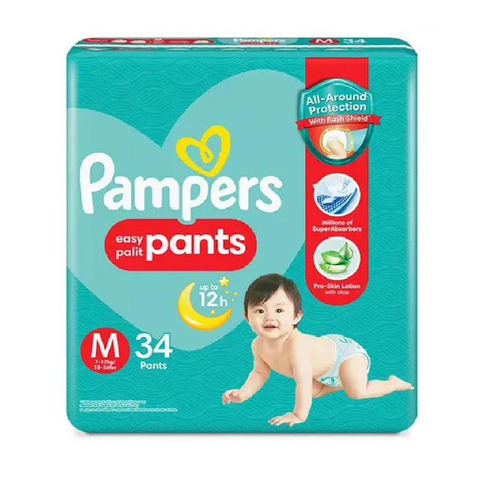 Pampers Diaper Baby Dry Pants M 34as