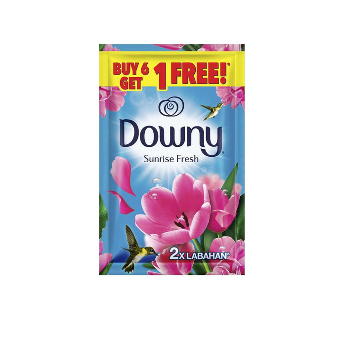 Downy Fabcon Sunrise Fresh (Blue) 40ml(38ml) 6+1 -p
