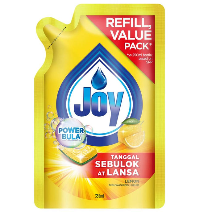 Joy Dishwashing Liquid Lemon 355ml