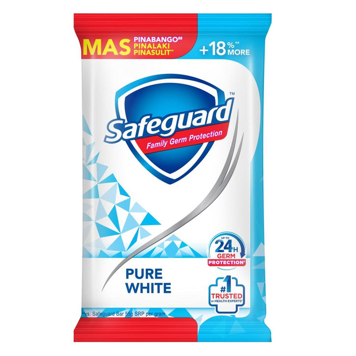 SAFEGUARD SOAP PURE WHITE 60G
