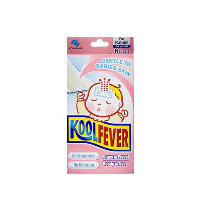 Kool Fever Cooling Gel Baby 6as