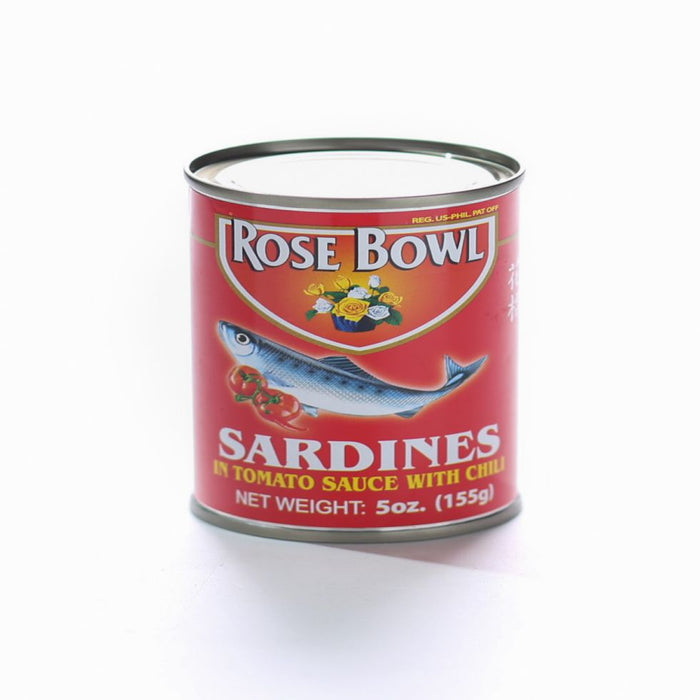 Rose Bowl Sardines With Chili (red) 155g